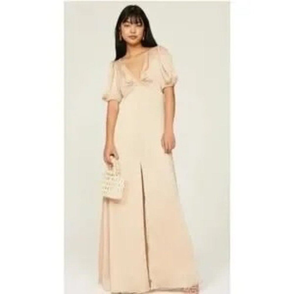 NWT | Sachin + Babi Alli Gown in Champagne, Size 6